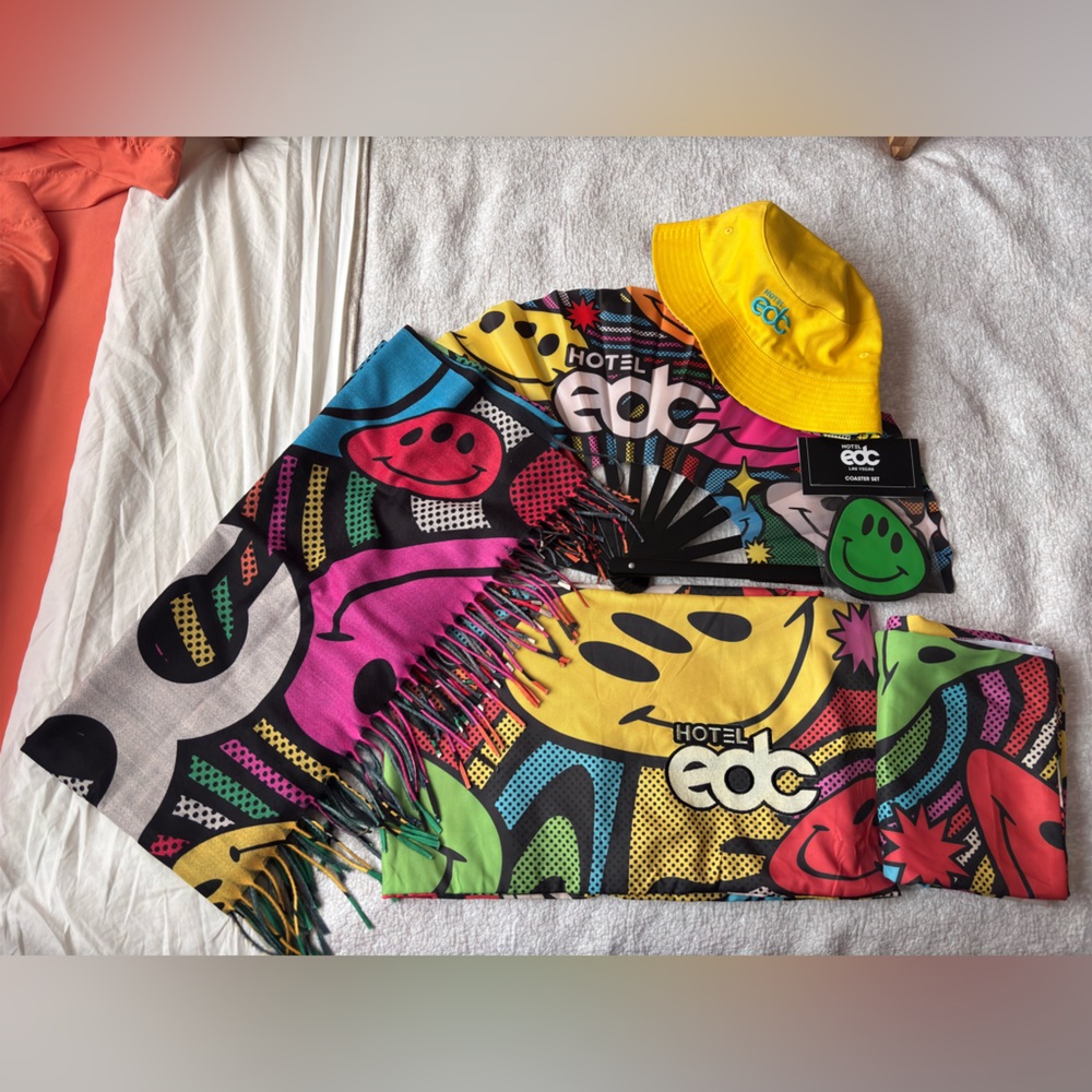 Hotel EDC 2025 Merch Bundle INCLUDES ROBE